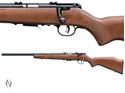 Picture of SAVAGE 93 R17 17 HMR GLV BLUED WOOD VARMINT LEFT RIMFIRE RIFLE
