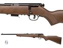 Picture of SAVAGE 93 22 WMR GL LEFT HAND BLUE WOOD RIMFIRE RIFLE