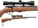 Picture of SAVAGE 93 R17 17 HMR GV BLUED WOOD VARMINT RIMFIRE PACKAGE 
