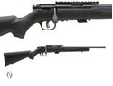 Picture of SAVAGE MKII 22LR FVSR BLUED SYNTHETIC VARMINT THREAD 16.5" RIMFIRE RIFLE