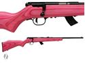 Picture of SAVAGE MKII 22LR BLUED PINK LAMINATED 10 SHOT RIMFIRE RIFLE