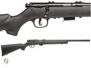 Picture of SAVAGE MKII 22LR FV BLUED SYNTHETIC VARMINT 5 SHOT RIMFIRE RIFLE